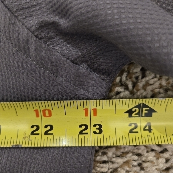 Stacy Adams Gray Long Sleeve Button Down Men's Dress Shirt Neck Size 16.5 Large - Picture 10 of 12